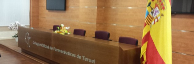 Toma de posesión nueva Junta de Gobierno del COF Teruel.
