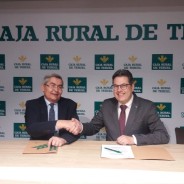 Firma convenio de colaboración Caja Rural de Teruel y  COFTeruel