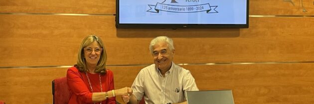 La Junta Provincial de Teruel de la Asociación Española Contra el Cáncer y el COFTe suscriben un convenio de colaboración